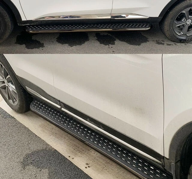 Pedales estriberas para LEXUS RX RX350 RX450h 2016-2022 barra Nerf peldaños laterales Foto 4 de 4