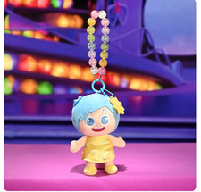 Authentic 2025 Disney Store Inside Out 2 The Joy Plush Keychain