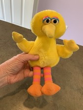 Vtg Playskool Big Bird Plush 9 Sesame Street Jim Henson