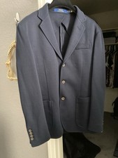New Ralph Lauren Polo Navy Blue Blazer Jacket Sport Coat 170/92A