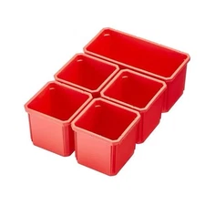 Milwaukee Replacement Bins for Packout Organiser - 10 Bins - 31-01-0501