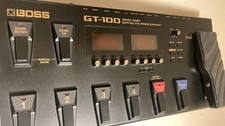 Processeur guitare à pédale multi-effets BOSS GT-100 fabriqué au Japon testé ...