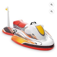 Intex Wave Rider GP500 Inflatable Jet Ski Pool Float Ride On Toy Pool Kids 3+