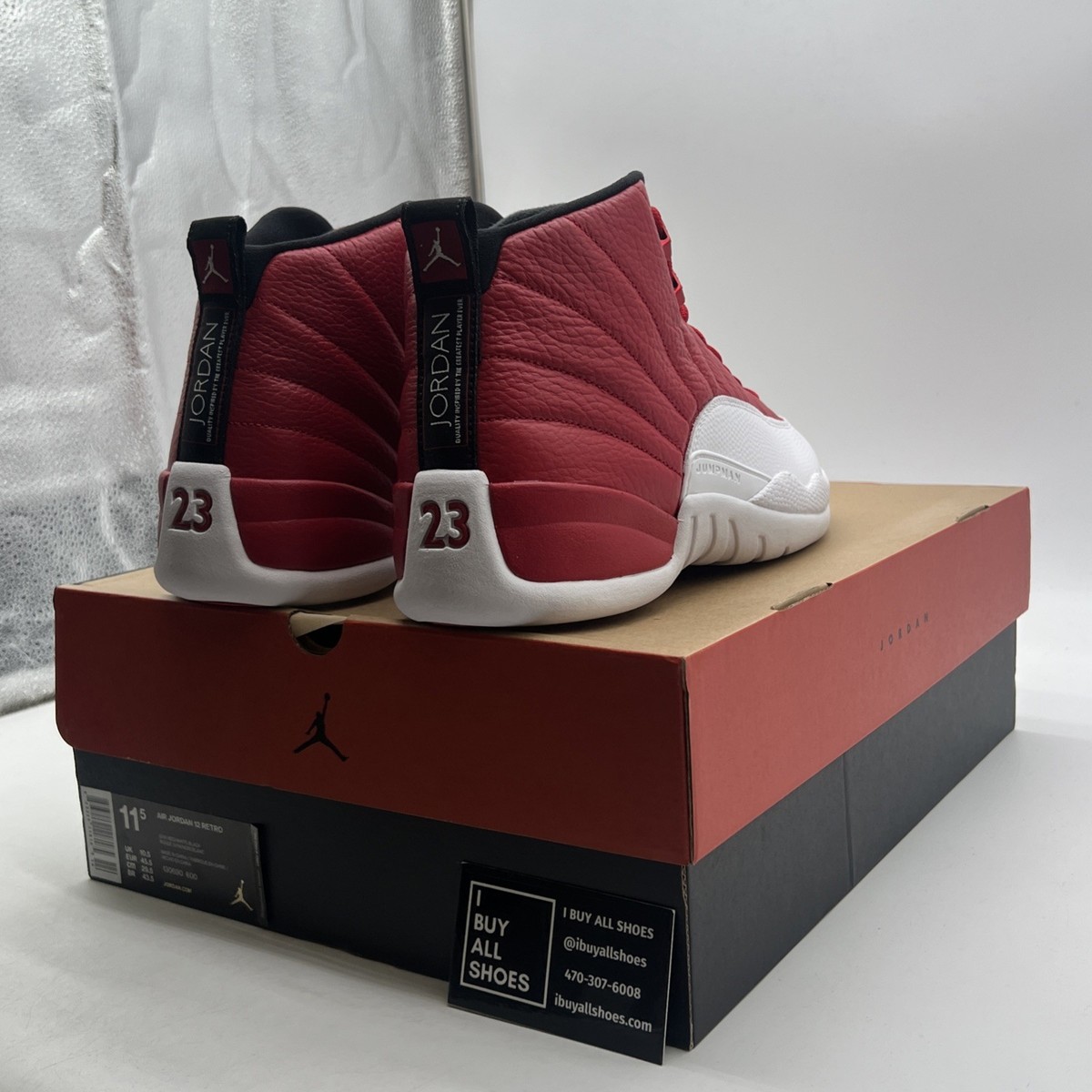 Size 11.5 - Air Jordan 12 Retro Gym Red for sale online | eBay