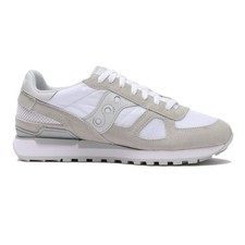 Saucony Shadow Original Unisex Shoes White/Gray Size 9 Men's/10.5 Women's