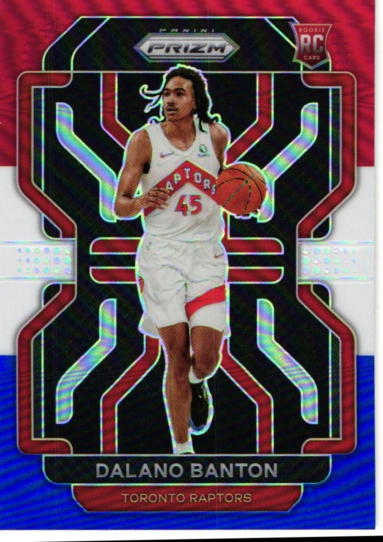 Dalano Banton 2021 Prizm #328 - Red White Blue RWB Prizm