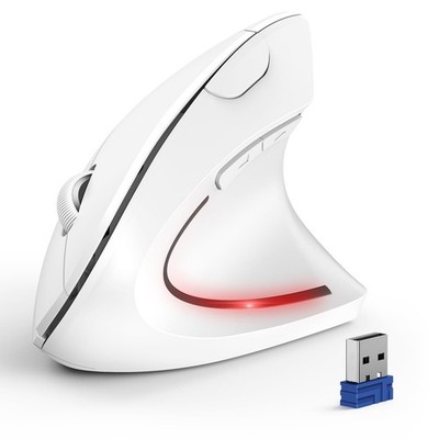 Wireless Bluetooth Ergonomic Vertical Mouse with 4800 DPI 6 Adjustable