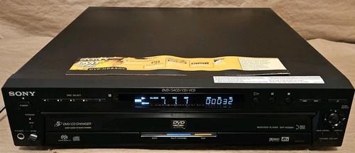 Sony DVP-NC650V - 5 Disc DVD SACD CD Changer Player Carousel Rotary Component