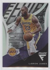 2020-21 Panini Flux Fluid Silver Prizm LeBron James #16 t0r