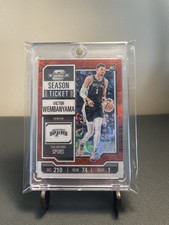 2023-24 Panini Contenders Optic Victor Wembanyama #56 International Red (RC)