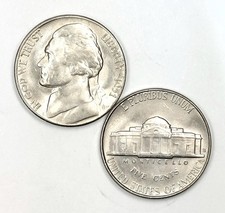 1951 S UNCIRCULATED JEFFERSON NICKEL CHOICE TO GEM BU