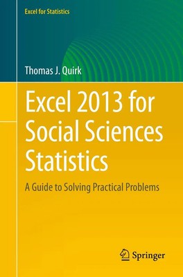 Thomas J. Quirk | Excel 2013 for Social Sciences Statistics | Taschenbuch (2015)