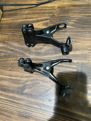 2 Pc Manfrotto 035 Super Clamp Spring Clip Black  175 Photo Photography Damage