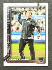 2025 Topps Update Series Hideki Matsui First Pitch Insert #FPU-6