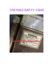 1FK7063-5AF71-1SH0 Second hand servo motor test OK, fast delivery, DHL/FEDEX/UPS