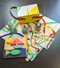 LOVEVERY Pinkies Up PICNIC TEA SET  SUNNY DAY WOODEN PUZZLE  263/5 