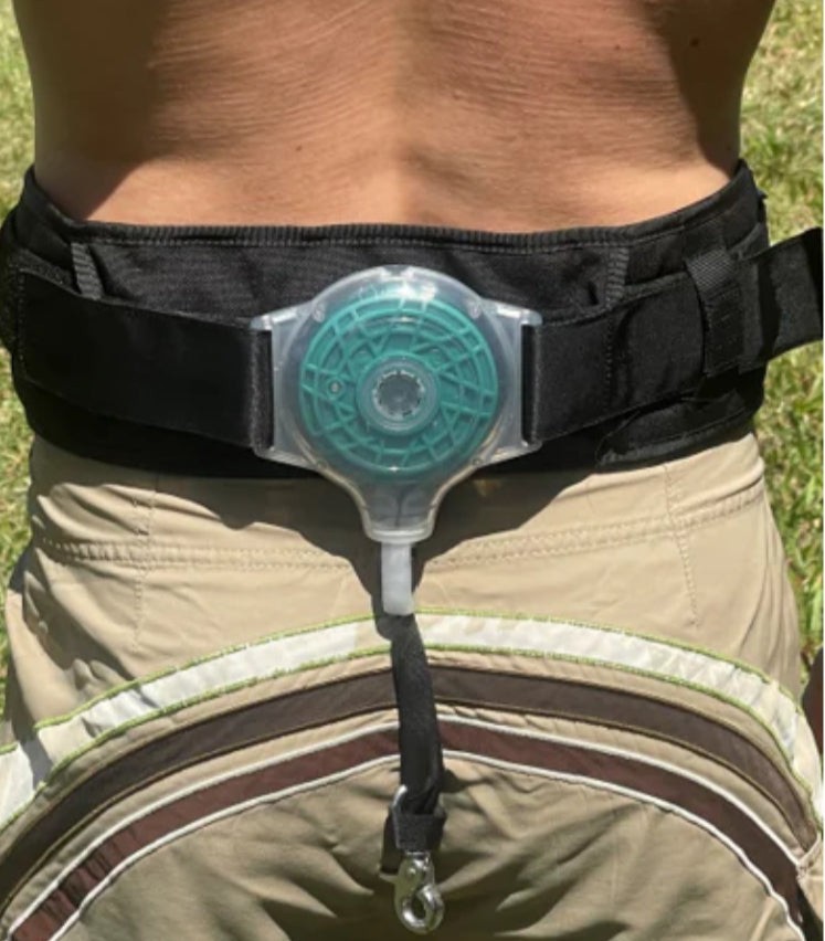 Retractable leash Reel Waist Belt Kit eFoil Wing Surf SUP foil Kiteboarding NEW