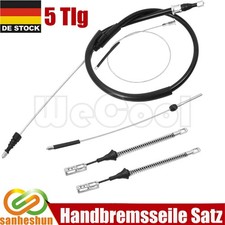 HANDBREMSSEILE FÜR OPEL CORSA C KOMPLETT-SET 5-tlg FESTSTELLBREMSE SEILZUG SATZ