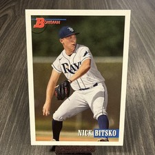2021 Bowman Heritage Prospects Nick Bitsko #174 Tampa Bay Rays