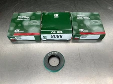 Chicago Rawhide 8088 ingle Lip Oil Seal - Solid, 0.813" Shaft Dia., 1.499" OD