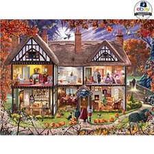 Halloween Jigsaw Puzzle 1000 Piece 24x30 in Large Pieces Autumn Fall
