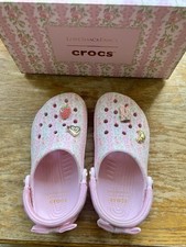 Crocs Girls LoveShack Fancy Crocs Pink/Milk