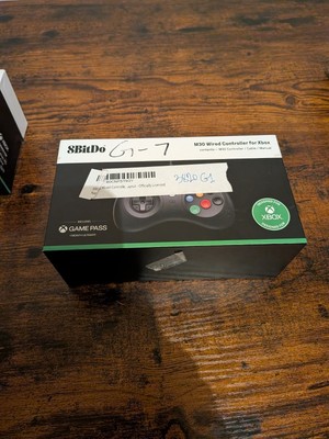 8BitDo M30 (82DA) Wired Controller for Xbox, Black
