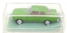 SCHUCO  1:66 NO. 837 FORD TAUNUS COUPE - MINT & BOXED - VERY RARE GREEN COLOUR