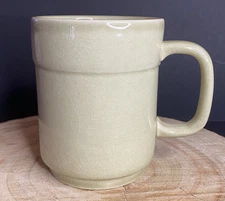 Mug Pfaltzgraff Oatmeal Stoneware 289 Made in USA Minimalist Cottagecore Vintage