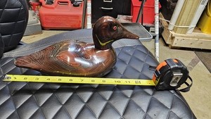 Midy Fowler Decoys カンバスバック ヘン 木製デコイ