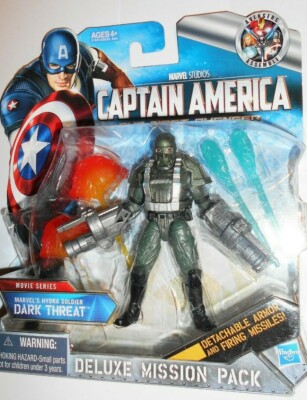 marvel universe HYDRA FLAMETHROWER soldier deluxe dark threat