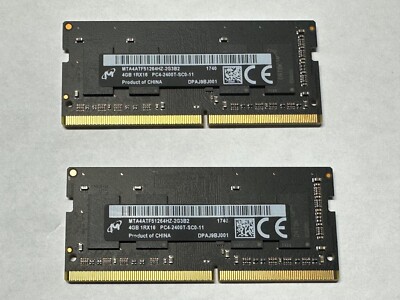Micron, 2 x 4GB Apple, MTA4ATF51264HZ-2G3B2 Memory RAM Module