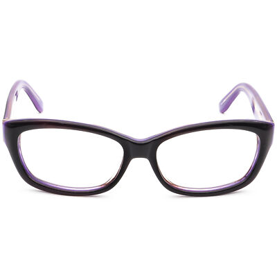 Kate Spade X31P VW Women\'s Sunglasses Brown/Purple56mm New Designer Eyewear Kate Spade Ginnie/P/S X31P VW Black Purple Rectangle  main image 2