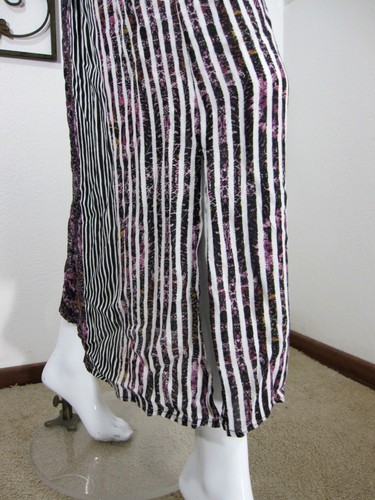 Neu mit Etikett Free People ÄRMELLOS Maxi-Sonnenkleid Gr. 12 lila blumig offener Rücken - Bild 11 von 12