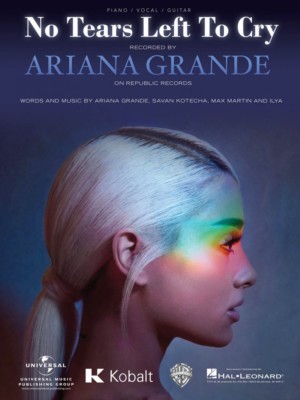 No Tears Left to Cry Sheet Music Piano Vocal Ariana Grande NEW 000279890