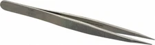 Erem 4-3/4" OAL OOD-SA Precision Tweezers Fine Straight Point