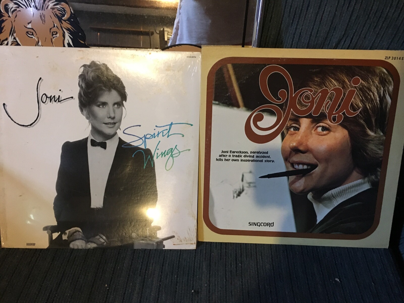 JONI 2 VINYL RECORD ALBUMS PTL & SPIRIT WINGS eBay