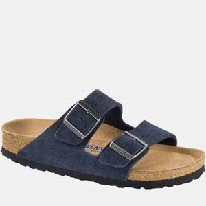 womens navy birkenstock sandals