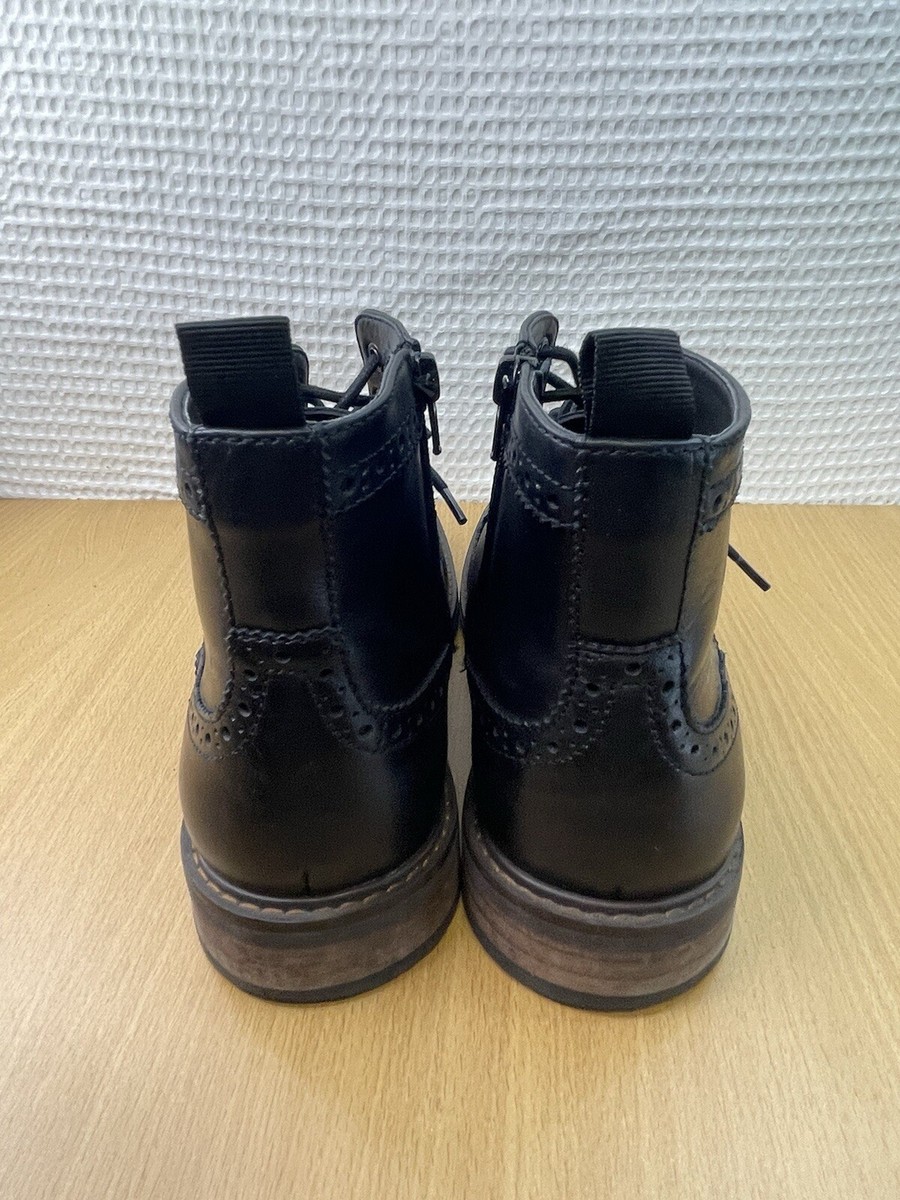 Moretti Black Label Birmingham Wingtip Boots Leather Men display picture 1
