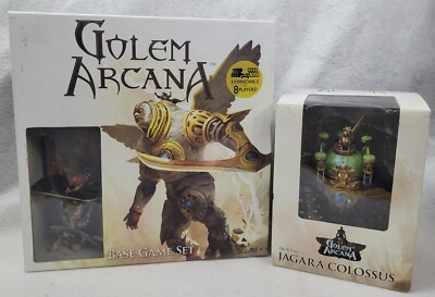 Golem Arcana base game with extra Jagara colossus addition (missing wing)