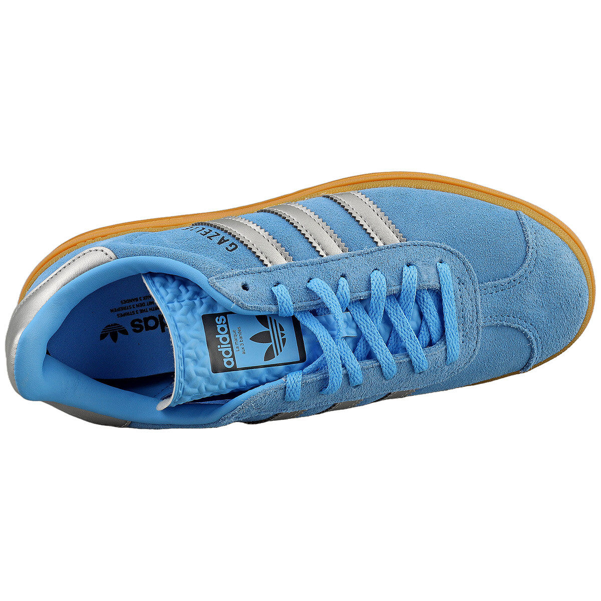 adidas gazelle silver green womens Gazelle Indoor Trainers in Silver Pebble | adidas Originals main image 1