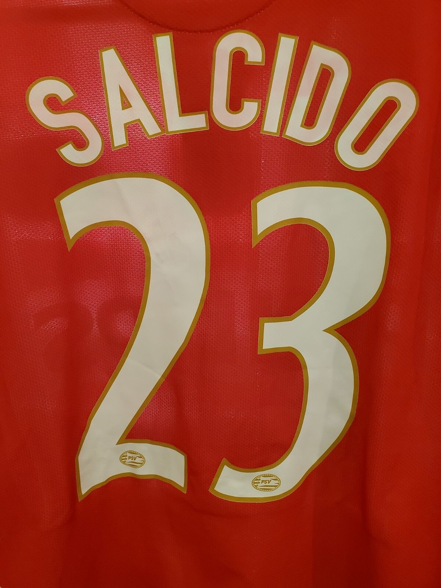 NIKE PSV EINDHOVEN SALCIDO 06 08 HOME FOOTBALL SOCCER JERSEY