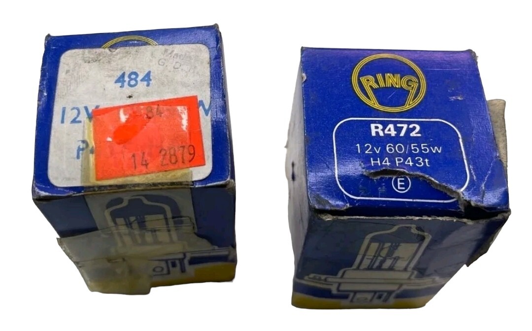 Ring R472 NEW Ring R472 12V 60/55W Bulb (LOT OF 2) **SALE** | eBay