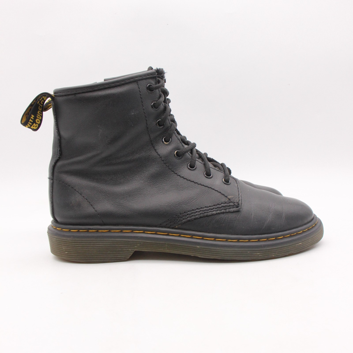 Doc Dr. Martens 15382 Women's Size 5 Black Zip Lace Up Comfort
