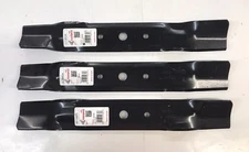 Qty/3 17" Rotary 10634/Maxpower 561807 Blades 48" Cut John Deere GX20250