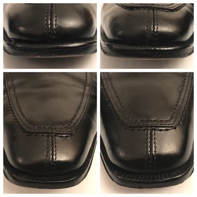 MEZLAN Hundley II 12801 Mens Black Leather Apron Toe Oxford Size 9M Mezlan | Shoes | Mezlan Hundley Ii Black Leather Apron Split  main image 4