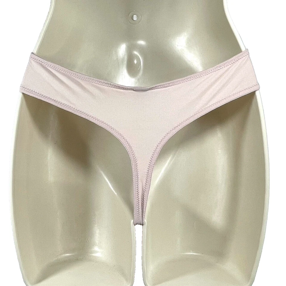 Bragas tanga exuberantes para mujer Natori 771309 rosa beige $31 nuevas sin etiquetas Foto 3 de 4