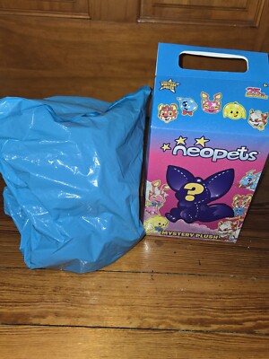 Neopets 25th Anniversary Mystery Blind Box Plushie - Void Faellie W/ CODE