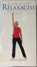 Simply Realaxacise With Belinda Green Stretch Relax Revive VHS Tape