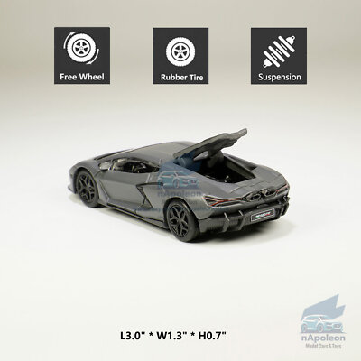 Bburago 1:64 Lamborghini Revuelto Model Car Diecast Vehicle